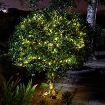 Guirlande D'Extérieur Luciole 200 Leds Blanc Chaud Smart Garden