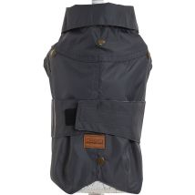 Manteau 80 Cm: Manteau Pour Chien Gris Montréal Imperméable Avec Doublure Polaire Amovible