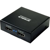 Speaka Professional - Sp-hds-220 1+2 Port Hdmi-splitter Ultra Hd-fähig 3840 X 2160 Pixel Schwarz