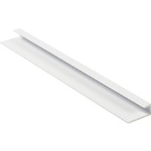 Grosfillex Einfass-profil 2,6 M 6 X 5,5 Mm Alu Weiß Leiste