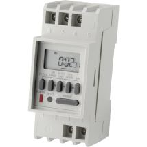 C-control - Tm-848-2 Timer Per Guida Din Digitale 230 V/ac 4000 W
