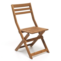 Sedia In Legno Arleston 42x58xH86 cm – Acacia FSC – Teak – 2 pezzi