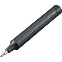 Cacciavite a croce Hoto – 120 mm – Acciaio inox, Alluminio – 12 inserti commutabili – Design ergonomico