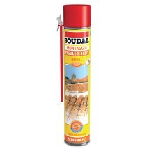 Schiuma Poliuretanica Manuale Tegole E Tetti Sigillare Fissare Soudal 750 Ml