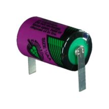 Tadiran - Batería De Litio Sl550 3.6v 1/2 Aa + Orejetas De Soldadura