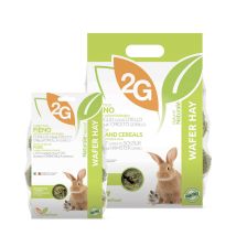 Sachet 2 Kg 1pcs Wafer Hay: Wafer Hay Mélange De Foin À Fibres Longues Sélectionné Et Séché Pour Rongeurs Et Lapins