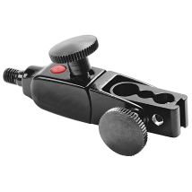 HOLDTEC IBT Messuhrenaufnahme mit Feineinstellung – 71 mm – 93 mm – 63 mm – Aufnahme Ø: 3/8", 6 mm, 8 mm – M6 – Metall