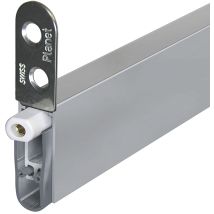 Planet Türdichter Hs-fh-rd Zugluftstopper Für Drehtüren Länge 1335mm Aluminium Natur