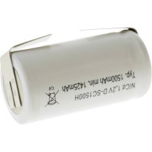 Mexcel Batteria Ricaricabile Speciale Sub-c Nicd 1.2 V 1500 Mah 1 Pz.