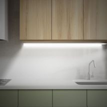 Briloner Lampada Sottopensile Cucina Led 118,7 Cm 14 W 1400 Lm 4000 K Bianco Neutro Materiale Di Montaggio Incluso Bianco - Lampada Cucina Cantina 