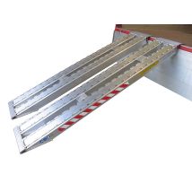Laderampe 2m Alu Traglast Bis 21,5t - Breite 390mm - Als Einzelstück - M120f/390/2000