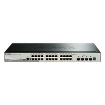 Hub Switch D-Link DGS-1510-28X/E – 24 Puertos Gigabit Ethernet – Interruptor Gestionado L3 – Capacidad de Conmutación 92 Gbit/s