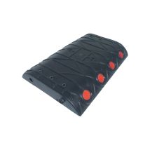 Temka Temposchwelle Mittelteil 10 km/h schwarz – PP-Polycarbonat – 350 x 250 x 50 mm – 1,4 kg