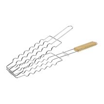 Grille de barbecue – Acier chromé – 29 x 9 cm – Longueur, Largeur, Matières, Forme