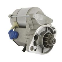 Elektrostarter kompatibel mit KUBOTA V1902 – Befestigungsloch 105mm – Gesamtlänge 188mm – Flanschlänge 150mm – 11 Zähne – Ø 76mm