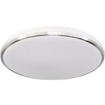 Led Deckenleuchte Shining Alu Frame Weiß Deckenleuchte - Megalight