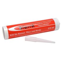 Fermit - Feuerfester Kessel-kitt Froschmarke - Hitzebeständig Bis Über 1000°c - Kartusche 310 Ml