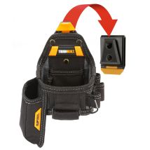 Toughbuilt Cliptech Tape Measure And Knife Pouch Clip Tech Tb-ct-25xb