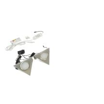 Led-set Pira - 2 Strahler Inkl. Schalter Und Trafo, Neutralweiß