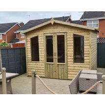 Churnet Valley - 12 X 8 Chatsworth Summerhouse - L365.8 X W243.8 X H365.8 Cm