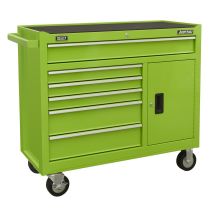 Sealey - Ap4106hv American Pro Rollcab 6 Drawer - Green