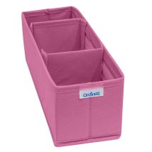 Ordinett Divisore S Blossom Rosa 30,5x10x10 Cm Pieghevole