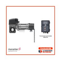 Kit Motorisation Porte Sectionnelle Industrielle 230v Axe Ø25,4 20m² 60n Elec. Déportée Cs 320 Marantec