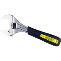 Llave ajustable Irega 8" de acero al cromo vanadio – herramienta ergonómica para tuercas y tornillos – 3 años de garantía