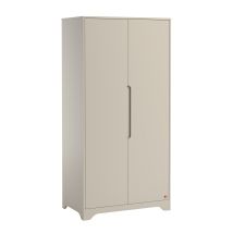 Schrank Ova Mit 2 Türen, Beige, 179.5cm