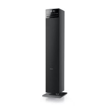 MUSE Bluetooth Lautsprecher 120W – CD-Player – FM-Radio – 2.1-Kanalsystem – LED-Anzeige – Integrierter Subwoofer – Weiß
