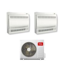 Tcl Climatizzatore Dual Split Console 9+9 Con Mt1821 Inverter R-32 Classe A++