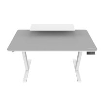 Mesa E-Star 120 eléctrica blanca – Escritorio de oficina – Estilo moderno – Altura ajustable