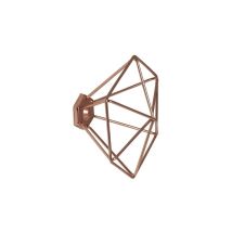 Perchero de alambre de metal de cobre – Acero – 5 kg – 12 cm de altura – 8 cm de ancho – 6 cm de profundidad