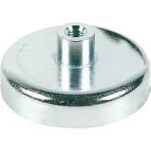 Griffe Plate Magnetique Avec Douille Filetee T°c Max D'Utilisation 200°c Dim 80 X 34 Mm, 1 Piece