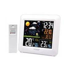 Stazione Meteo radiocontrollato La Crosse Technology WS6820 – Display LCD colorato – Giardino