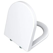 Weißer WC-Sitz für Vitra S50 – 13-18 cm – 36 cm – 45 cm