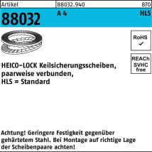 Keilsicherungsscheiben A4 – 14mm Durchmesser – 100 Stück – HLS – HEICO
