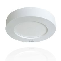 Foco Led Circular De Interior De Roblan 3000k - 18w