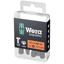 Wera 05057656001 Inserto A Croce 2 F 6.3 5 Pz.