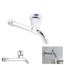 Chrom-wandarmaturfürbadezimmeroderküche,1/2"-anschluss,17cmlangerauslauf,dgo-152