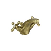 Doppelhebel-waschtischarmatur In Bronzefarbe Gattoni Calypso 5911/rev0 Bronze