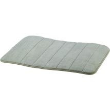 King Home Anti-slip Grigio Coral Velvet 60x40 Cm Bag Rug