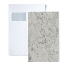 Wallface - 1 Pieza De Muestra S-19338-sa Marble White Deco Collection Muestra Panel De Pared En Tamaño Aprox Din A5
