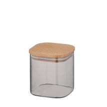 Contenitore Da Cucina Kela Nea, Vetro Borosilicato/legno Di Faggio, 10 X 10 X 11 Cm, 0,75 L