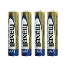 Blíster De 4 Pilas Alcalinas Maxell Lr03/aaa De 1,5v