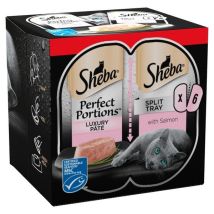 Sheba - Perfect Portions Salmon Loaf 3 X (2 X 37.5g) Pk8 - 262118