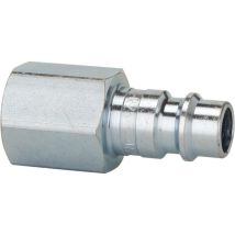 Riegler – Nipple e plug-in per frizioni NW 7,4 – 7,8, acciaio, max. 16 bar, –20 °C a +100 °C