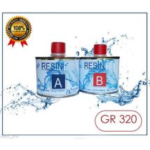 Resina Epossidica Molto Liquida “liquidissima” Resin Pro 320 Gr Per Creazioni / Gioielli / Oggetti Decorativi – Ultra Trasparente – Resina Liquida Per