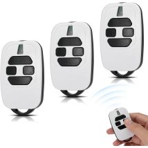 433,92 Mhz Torfernbedienung, Kompatibel Mit Gti2/4, Gt2/4, Mio Tr2/4, Mio Tr2n/4n, Garagentoröffner, Weiß, 3er-pack