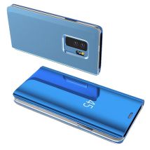 Markenlos - Cofi1453 Smart View Spiegel Mirror Smart Cover Schale Etui Kompatibel Mit Samsung Galaxy M31s (m317f) Schutzhülle Tasche Case Schutz Clear